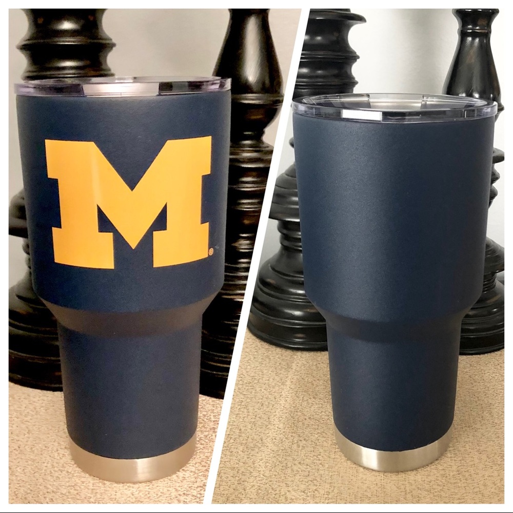 🆕MICHIGAN/U of M Blue Insulated Tumbler 30 oz